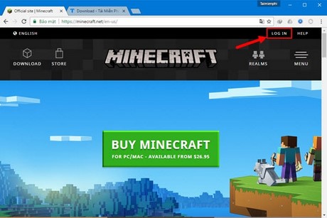 tao tai khoan minecraft