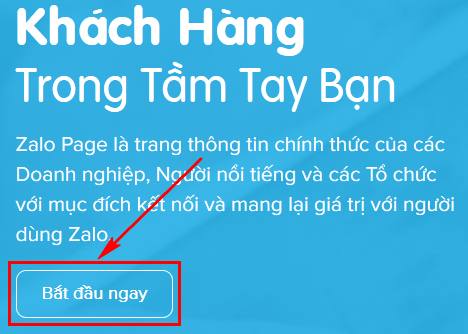 tạo zalo page tao zalo page