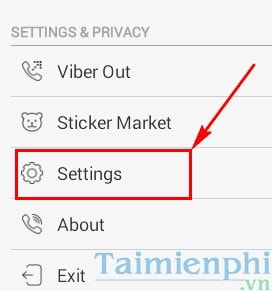 Thoát viber trên điện thoại Thoat viber tren dien thoai