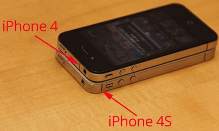 Điểm khác nhau dễ nhận biết giữa iPhone 4 và 4s