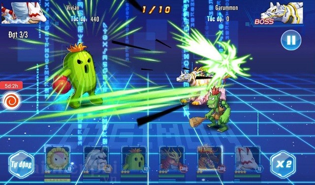 Digi Đại Chiến - Game manga-monster cực hot ra mắt game thủ vào ngày 09/01