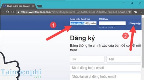 lay lai mat khau facebook
