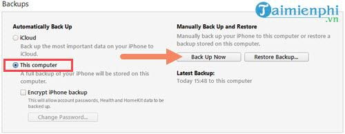 File Backup iPhone từ iTunes nẳm ở đâu trên máy tính Windows, Mac 1
