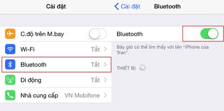 Fix lỗi Bluetooth trên iOS 8.3 của iPhone, iPad