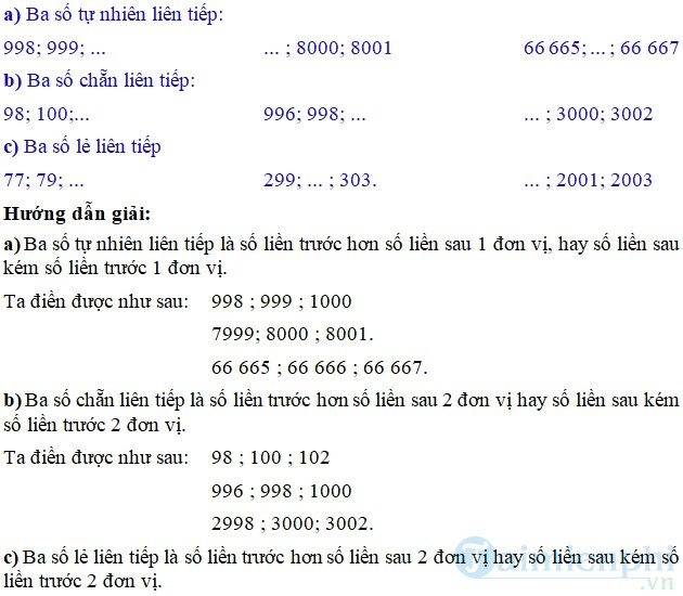 giai bai tap toan 5 trang 147 148 sgk on tap ve so tu nhien