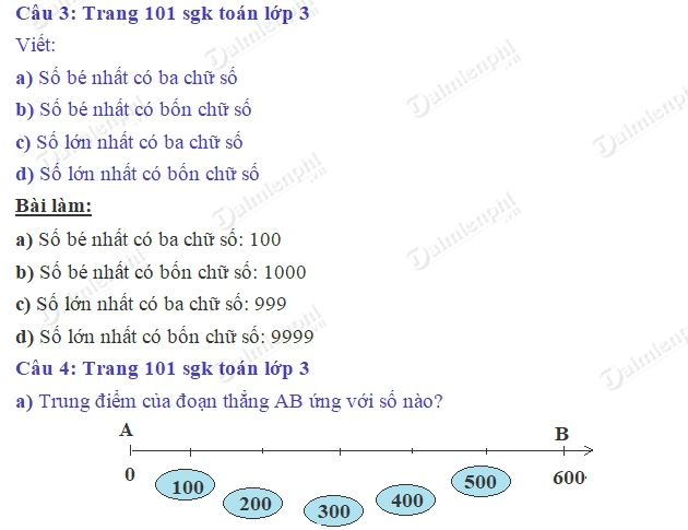 giai toan 3 trang 101 sgk luyen tap 2