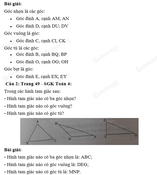 giai toan lop 4 goc nhon goc tu goc bet