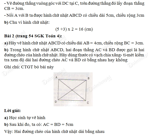 giai toan thuc hanh ve hinh chu nhat lop 4