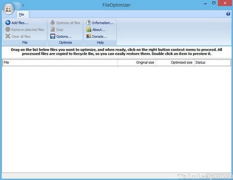 File Optimizer - Giảm dung lượng file hiệu quả nhất