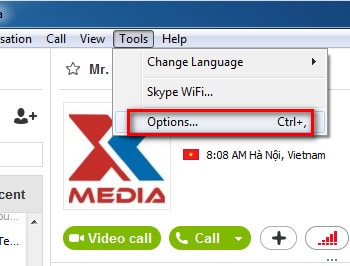 Gỡ bỏ, tắt tính năng tự động cập nhật lên phiên bản mới của Skype