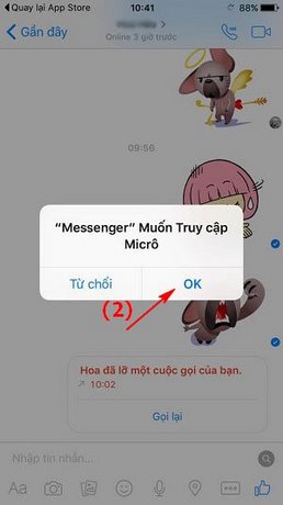 goi video facebook tren iphone 6