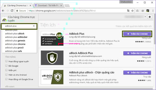 chan quang cao youtube tren chrome
