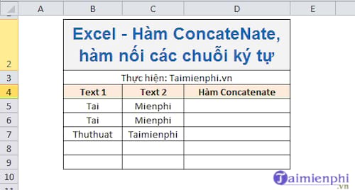 ham concatenate