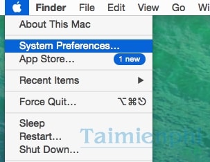 Hẹn giờ bật, tắt máy trên Mac OS X Yosemite
