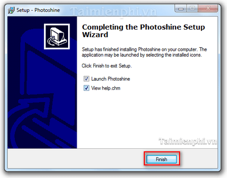 Hướng dẫn cài đặt Photoshine biên tập hình ảnh