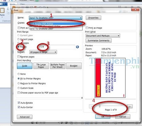 Cách cắt file PDF bằng phần mềm Foxit Reader 3