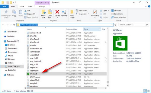 sua loi windows store tren windows 10