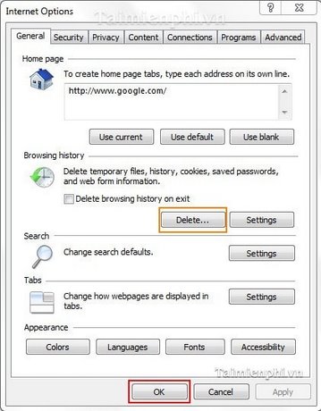 Internet Explorer - Khắc phục lỗi chỉ lưu ảnh ở định dạng BMP
