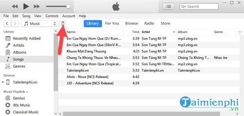 itunes khong dong bo nhac sau khi nang cap ios 11 2