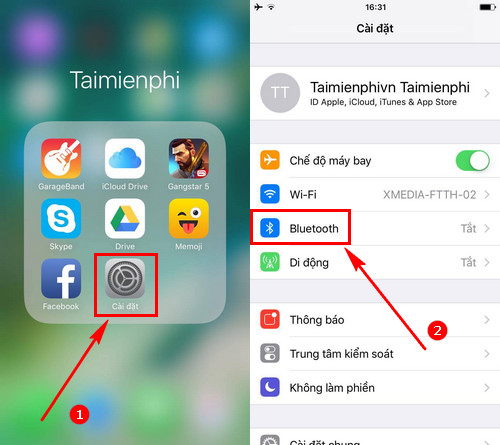 Khắc phục lỗi Bluetooth trên iPhone 7/7Plus, Bluetooth không hoạt động