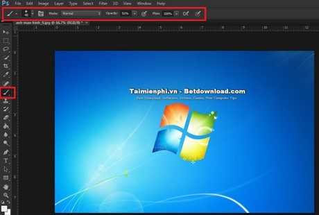 Khắc phục lỗi công cụ Brush Tool không hoạt động trong Photoshop