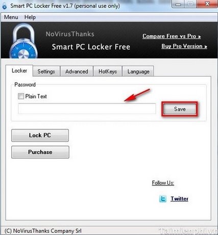 Smart PC Locker Pro - Khóa máy tính nhanh và đơn giản