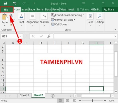 Không chỉnh sửa được excel khi mở bằng Office 2016