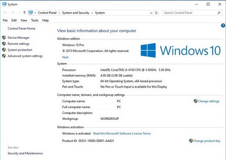 Active Windows 10, kích hoạt bản quyền Win 10 180 ngày