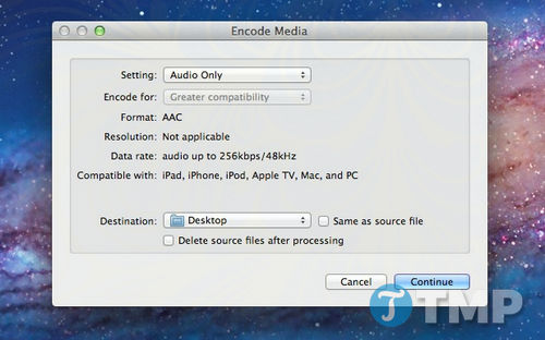 kich hoat cong cu encode video va file da phuong tien tren mac os x 2