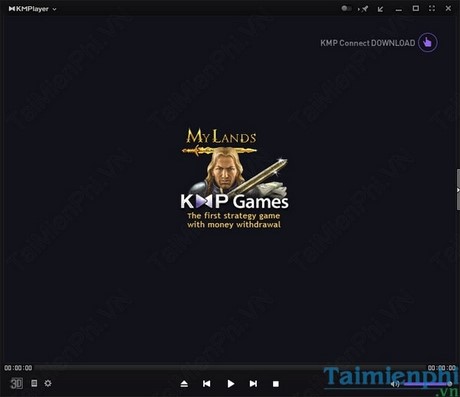 KMPlayer - Thiết lập ứng dụng chạy dưới khay hệ thống System Tray
