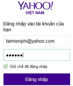 tim lai email yahoo da xoa