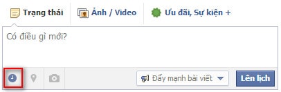Facebook - Lên lịch cập nhật Status trên Fanpage