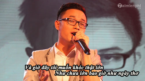 loi bai hat muon khoc that to 2