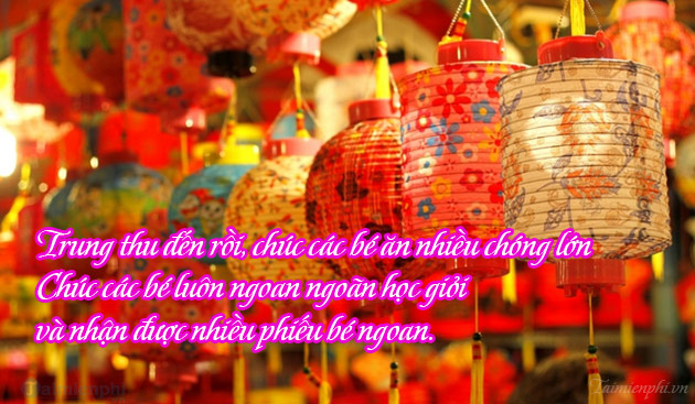 loi chuc trung thu cho be
