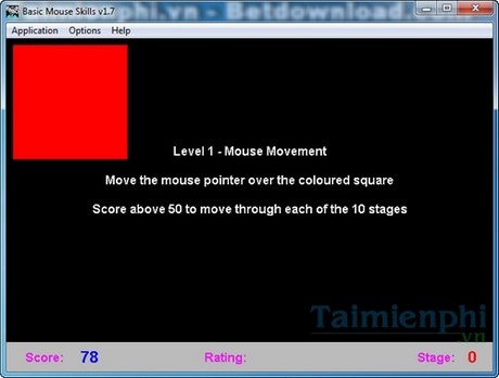 Mouse Skills - Luyện tập sử dụng chuột máy tính
