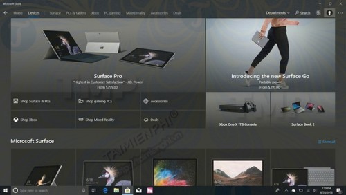 microsoft store tren windows 10 sap duoc khoac ao moi 2