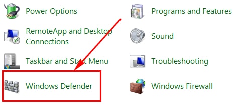 Su dung Microsoft Windows Defender trong win 10