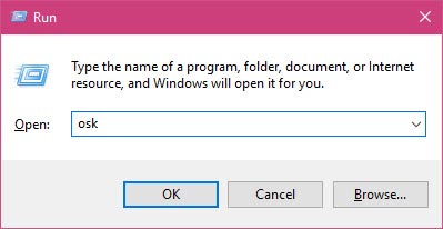 mo ban phim ao windows 10