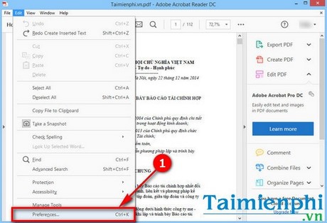 cach mo nhieu van ban tren cung man hinh voi adobe reader