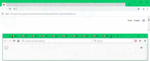 mozilla firefox an cac tab giam lon xon 2