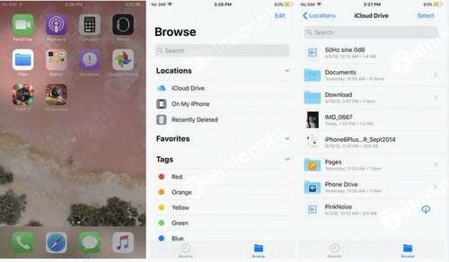 Những điểm thú vị trong trình quản lý file iOS 11