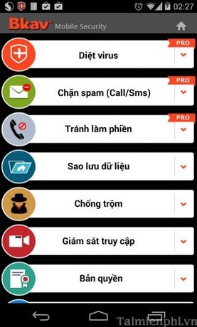 phan mem chan nghe len dien thoai