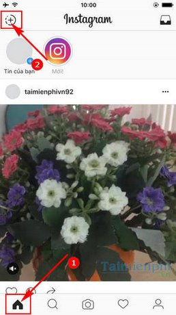 phat video truc tiep tren instagram