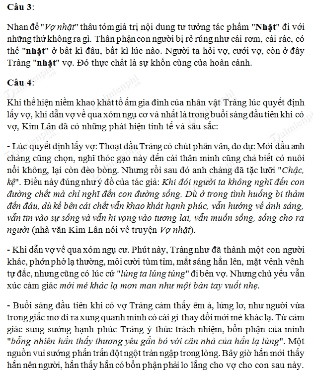 soan bai vo nhat