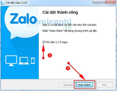 dung zalo tren pc