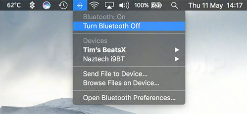 Cách sửa lỗi kết nối Bluetooth trên Mac