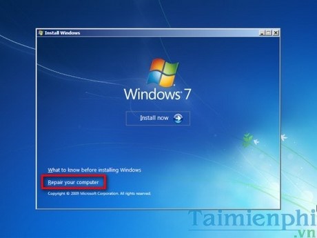 Windows 7 khởi động lặp lại, nguyên nhân và cách khắc phục