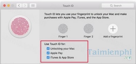 Sửa lỗi Touch ID không hoạt động trên Macbook Pro 2016