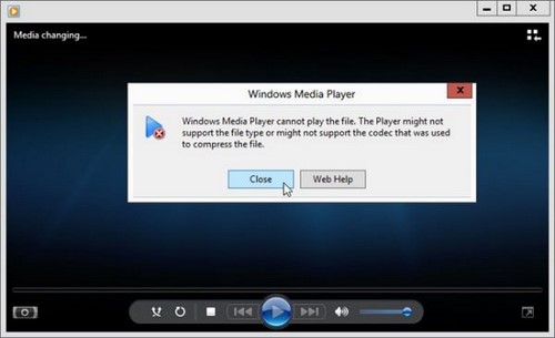 sua loi windows media player khong xem video