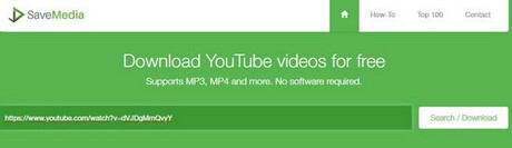Tải video, nhạc YouTube bằng Savemedia